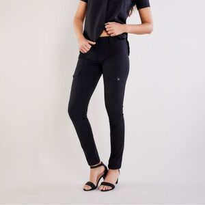 Anatomie The Kate Skinny Cargo Pant - Black - Size M